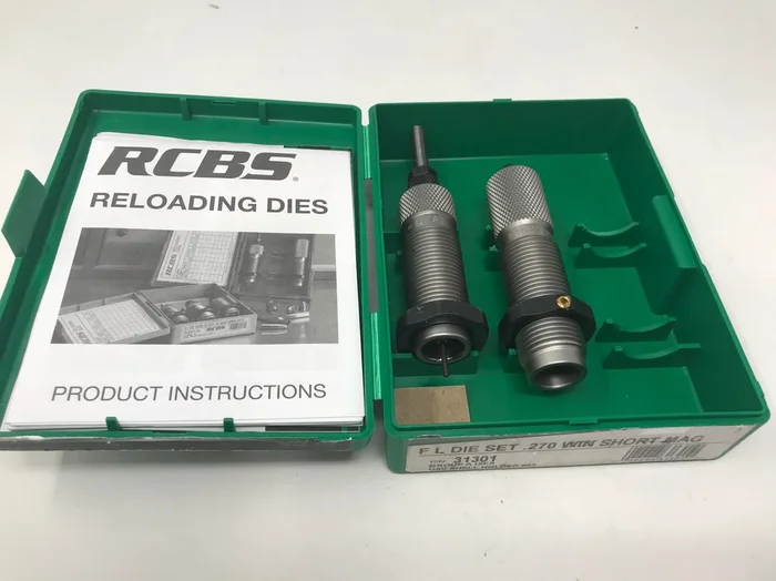 Used RCBS 31301 Series A Full Length Die Set, 270 Wsm