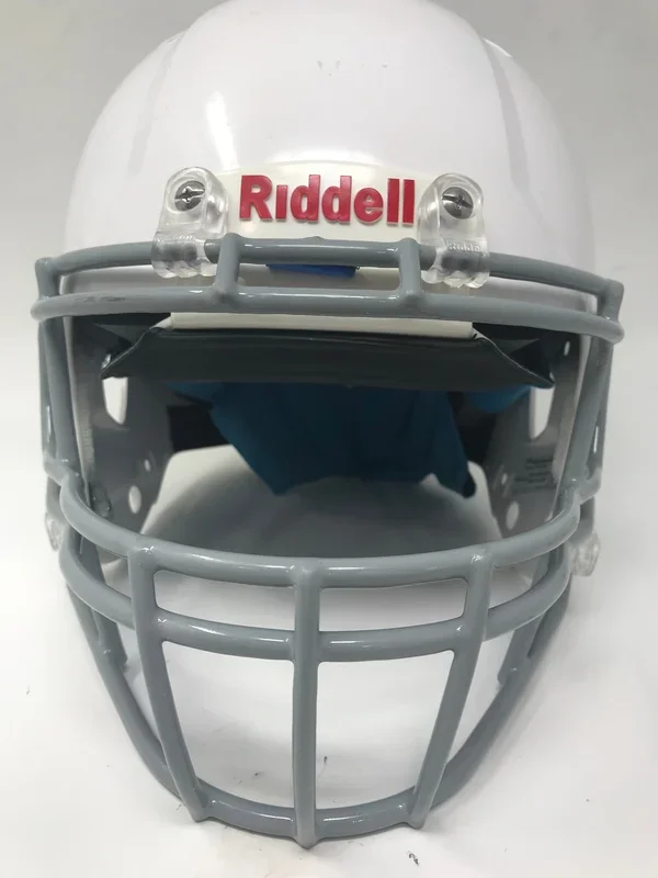 Used Riddell Youth Victor-I Football Helmet XXS/XS White/Grey
