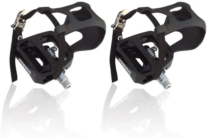 Used Spinner NXT Two Sided Spin Pedals by Mad Dogg Black
