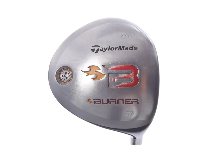 Used TaylorMade Burner 2008 3-Wood – Right-Handed – 15 Degrees – Regular Flex