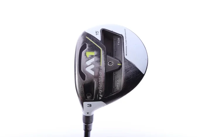 Used TaylorMade M1 2017 3-Wood – Left-Handed – 15 Degrees – Regular Flex