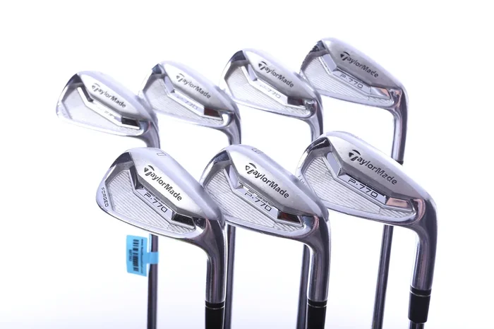 Used TaylorMade P770 Iron Set – Right-Handed – 4-PW – Stiff Flex