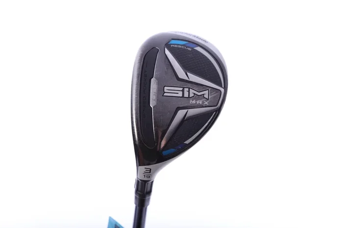 Used TaylorMade SIM MAX 3H Hybrid – Left-Handed – 19 Degrees – Regular Flex
