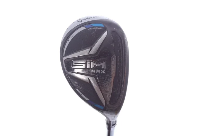 Used TaylorMade SIM MAX 3H Hybrid – Right-Handed – 19 Degrees – Extra Stiff Flex