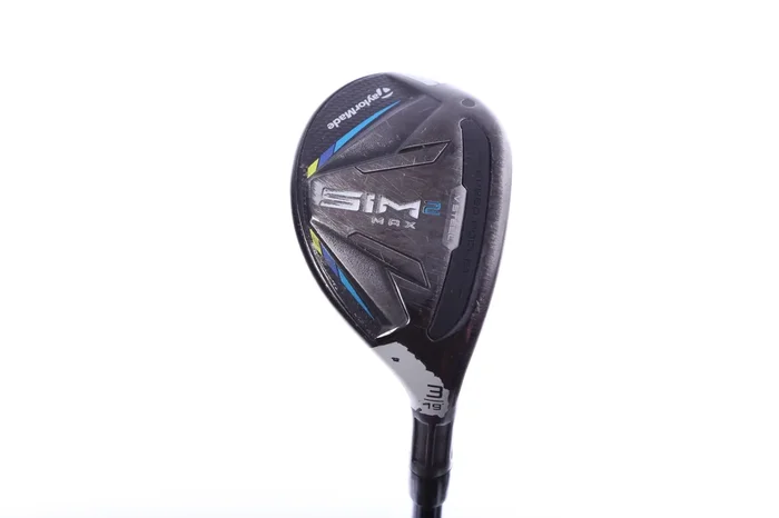Used TaylorMade SIM2 MAX Rescue 3H Hybrid – Right-Handed – 19 Degrees – Regular Flex