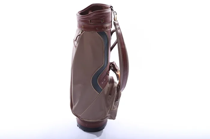 Used Titleist All Other Models Brown Cart Bag – 3-Way – 4 Pockets – Rain Cover Not Included