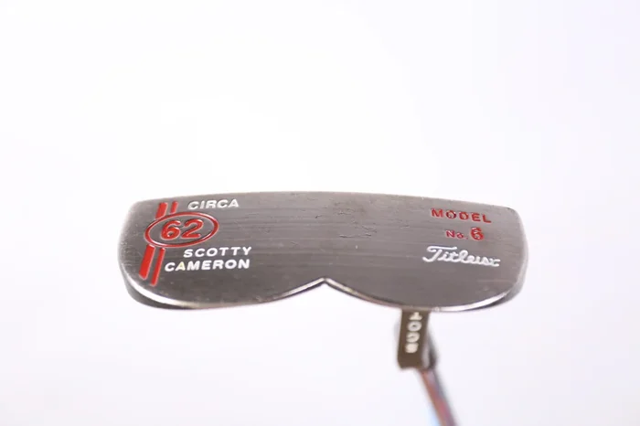 Used Titleist Scotty Cameron Circa 62 Charcoal Mist #6 Putter – Right-Handed – 38 in – Mid-mallet