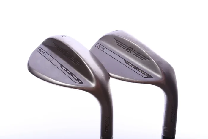 Used Titleist Vokey SM10 Nickel Wedge Set – Right-Handed – 54*, 58* – Seniors Flex