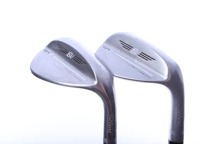 Used Titleist Vokey SM9 Tour Chrome Wedge Set – Right-Handed – 50*, 54* – Wedge Flex