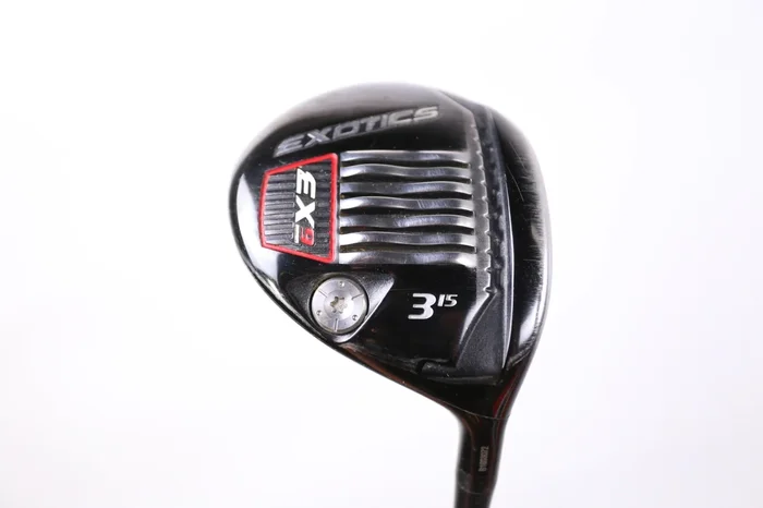 Used Tour Edge Exotics EX9 3-Wood – Right-Handed – 15 Degrees – Stiff Flex