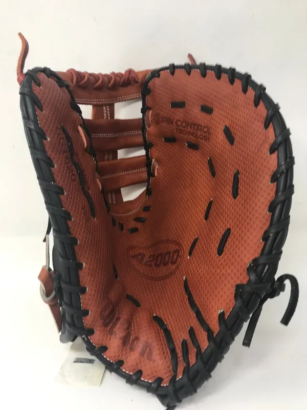 Used WILSON A200 Baseball Glove Series Brown Right Hand Throw First Base 12.5 “
