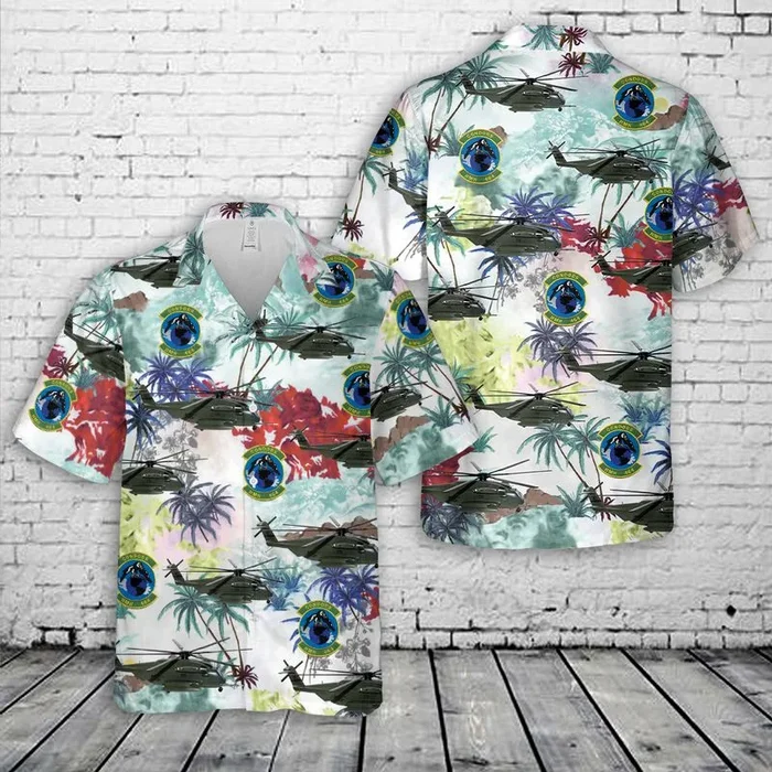 USMC Sikorsky CH-53e Super Stallion, HMH-464 Condors Hawaiian Shirt – Fanshubus.com