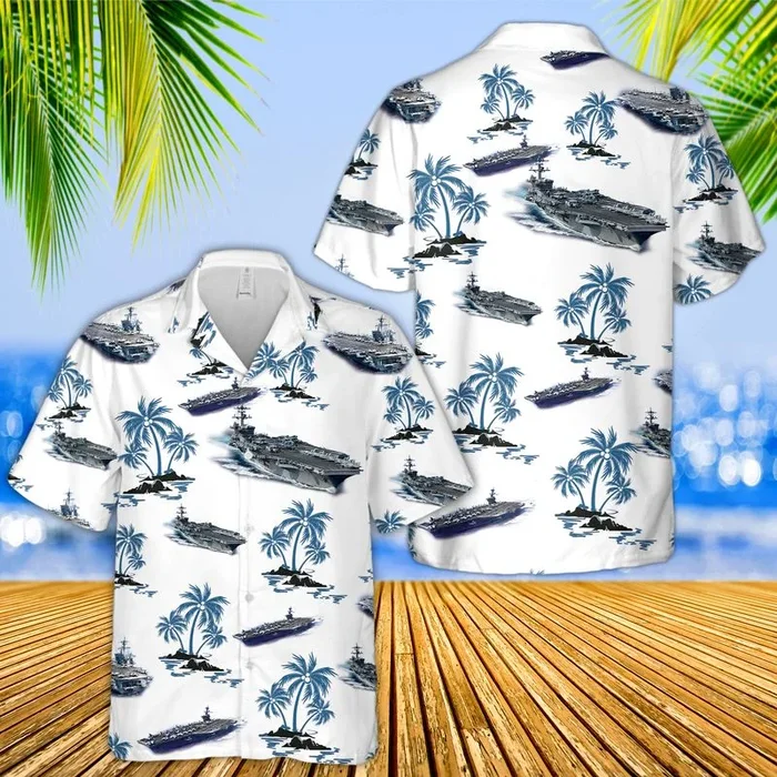 USS Carl Vinson Hawaiian Shirt – Fanshubus.com