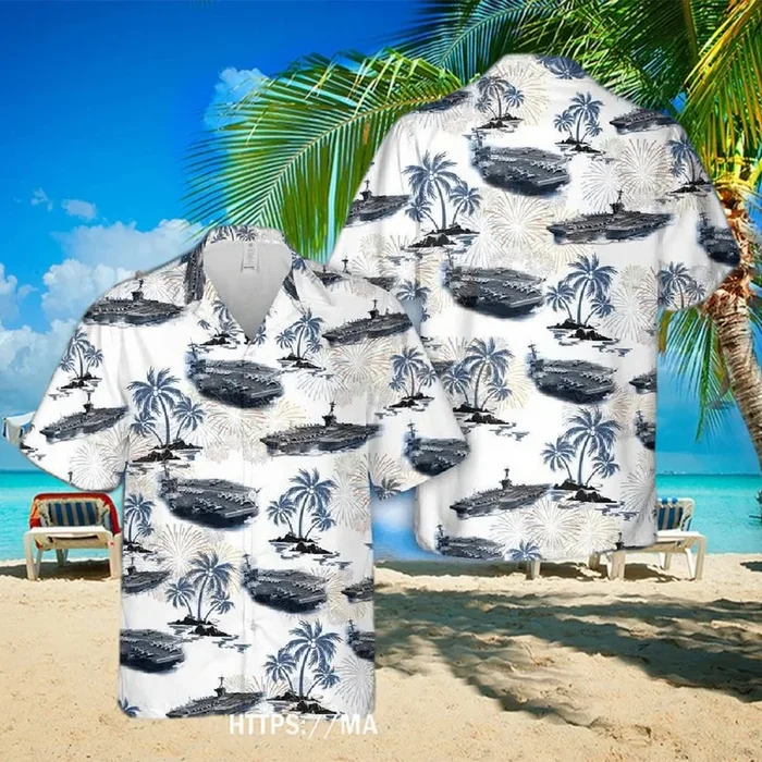 Uss Theodore Roosevelt (cvn 71) 4th Of July Hawaiian Shirt – Fanshubus – Fanshubus.com