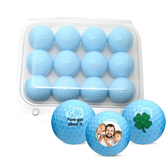 Value Golf Balls Light Blue