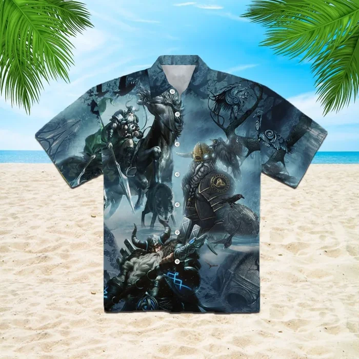 Viking Odin Hawaiian Shirt – Fanshubus.com