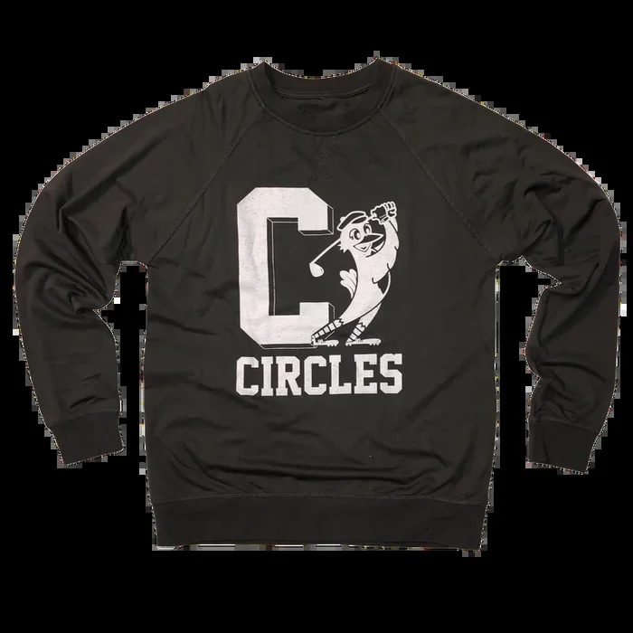 Vintage Chirps Golf Mascot Logo – Lightweight Sweatshirt