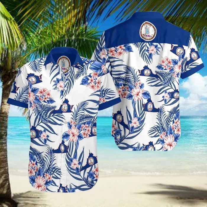 Virginia Proud Hawaiian Shirt- For men and women – Fanshubus – Fanshubus.com