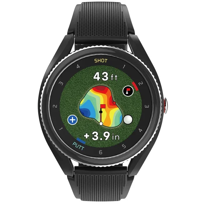 Voice Caddie T9 Golf GPS Rangefinder Watch – Black