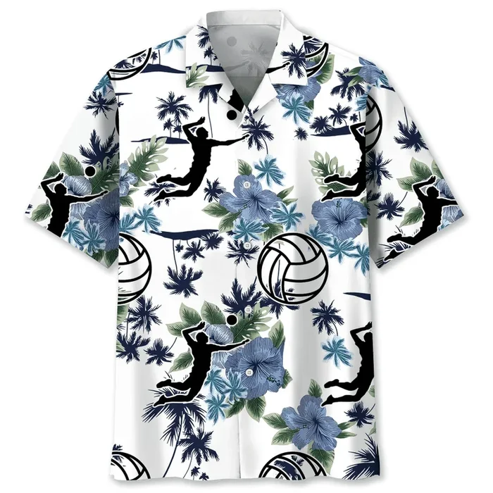 Volleyball White Nature Hawaiian Shirt – Fanshubus.com