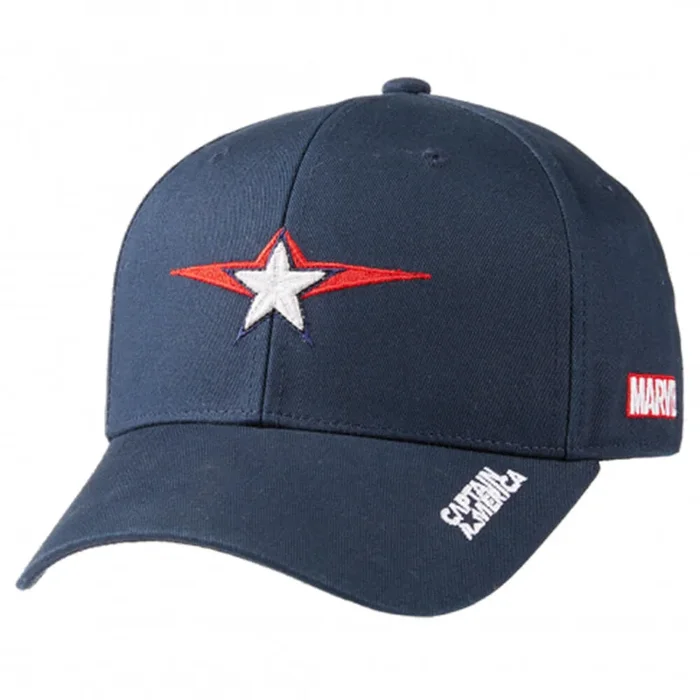 Volvik Marvel Embroidery Ball Golf Cap America Navy – 24 Men