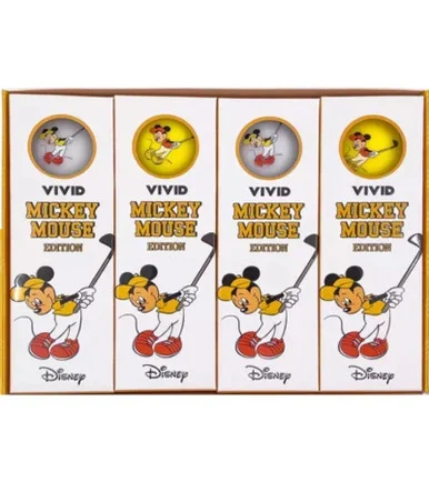 Volvik Vivid Disney Mickey Mouse Golf Balls – 3 Ball Pack