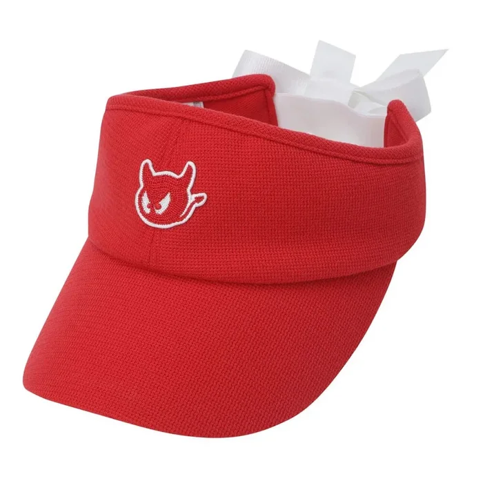 WAAC High Top Golf Visor Red – FW25 Women
