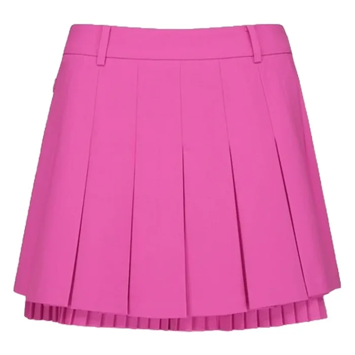 WAAC Layering Pleats Golf Skort Pink – FW24 Women