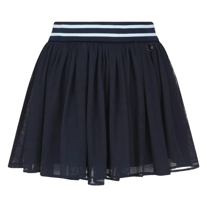 WAAC Mesh Gather Band Golf Skort Dark Navy – FW24 Women