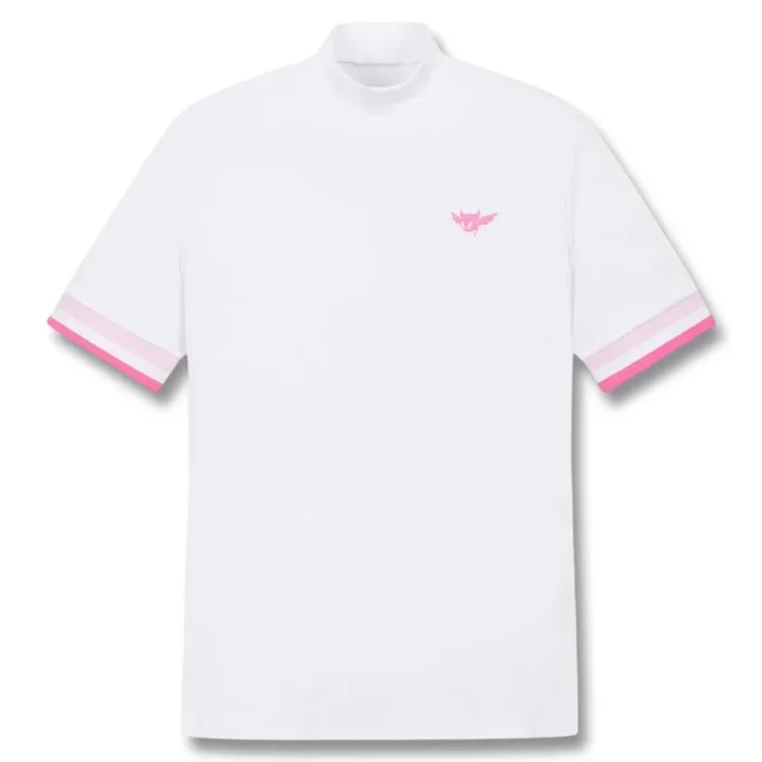 WAAC Stretch Golf Mock White – SP25 Women