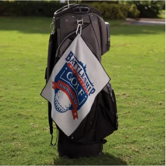 Waffle Lite Microfiber Golf Towel