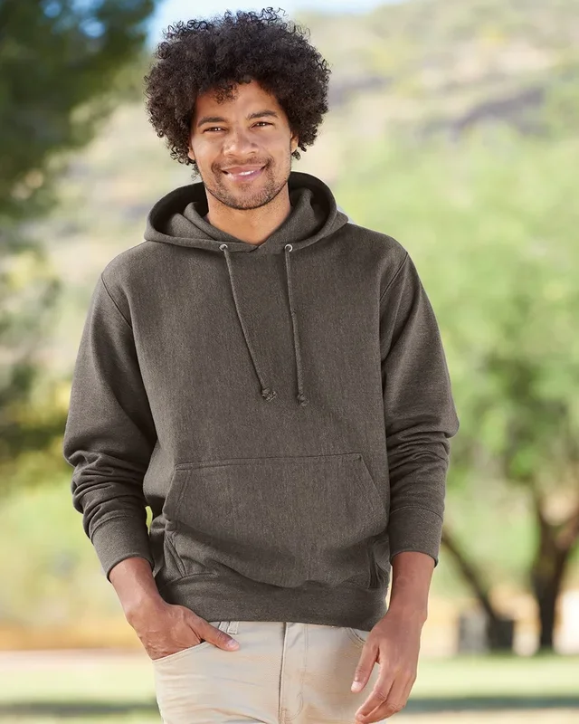Weatherproof Men’s Cross Weave Hooded Sweatshirt
