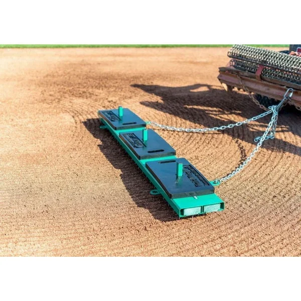 Weighted Nail Drag for Baseball Fields