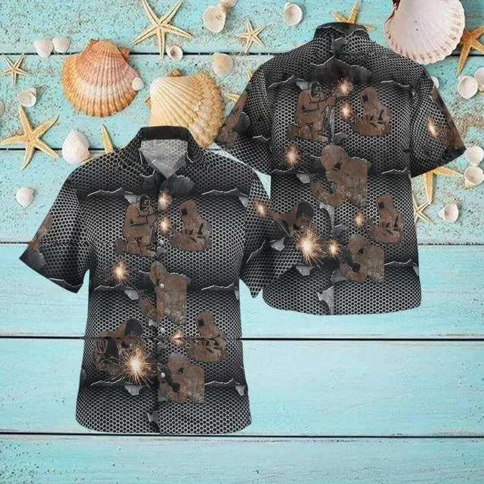 Welder Welds Metal Hawaiian Shirt – Fanshubus – Fanshubus.com