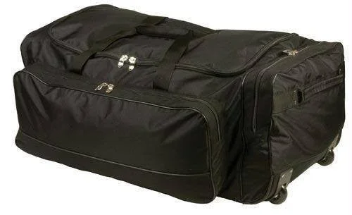 Wheeled Team Equipment Bag | Heavy Duty Zippers | 38″ Long