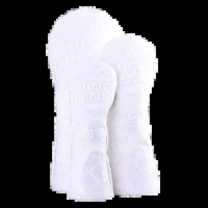 White Buffalo Double Bubble Club Cover Set