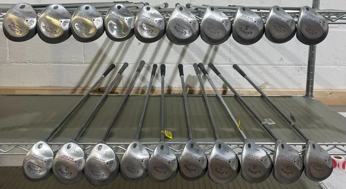 Wholesale Lot of 20 Golf Clubs – Callaway Big Bertha Fairway Woods