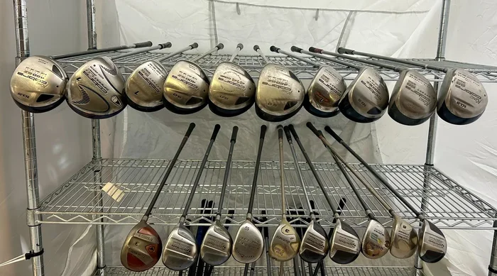 Wholesale Lot of 20 Golf Clubs – Cobra Drivers and TaylorMade Fairway Woods