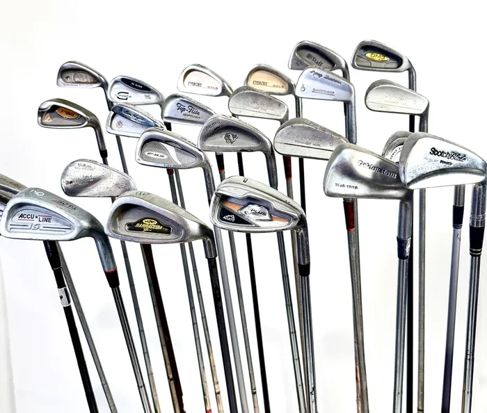 Wholesale Lot of 24 Golf Clubs – Right Handed -Assorted Irons and Wedges