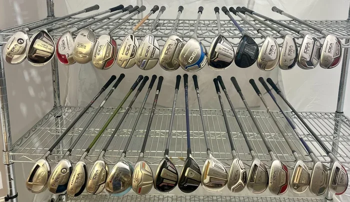 Wholesale Lot of 30 Golf Clubs – Adams Assorted Hybrids