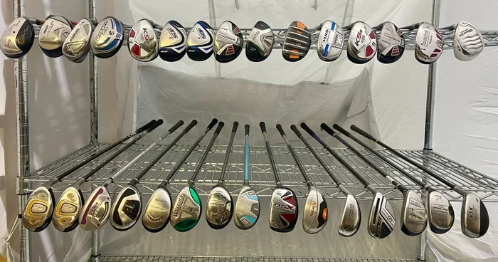 Wholesale Lot of 30 Golf Clubs – Assorted Hybrids