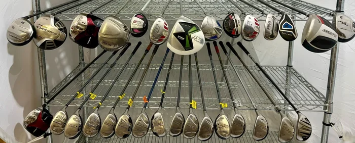 Wholesale Lot of 30 Golf Clubs – Cobra Bafflers, Idrive, Adams