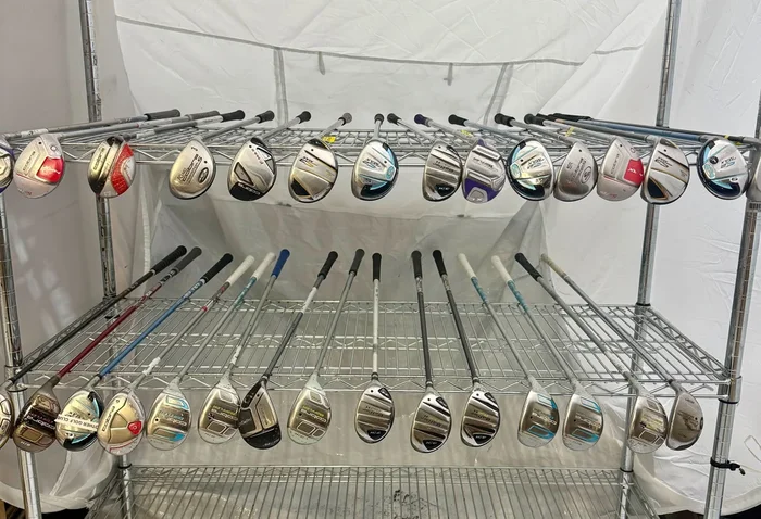Wholesale Lot of 30 Golf Clubs – Cobra Hybrids & Woods