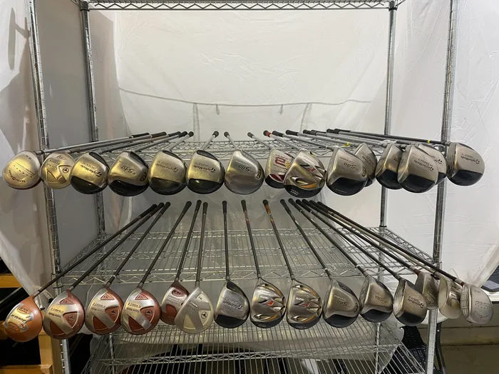 Wholesale Lot of 30 Golf Clubs – TaylorMade Assorted Drivers