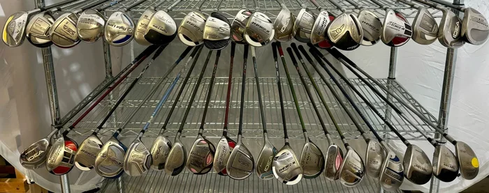 Wholesale Lot of 40 Golf Clubs – Adams Fairway Woods and Hybrids