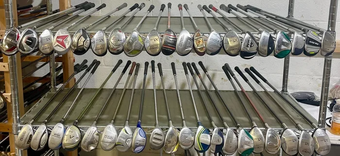 Wholesale Lot of 40 Golf Clubs – Assorted Hybrids