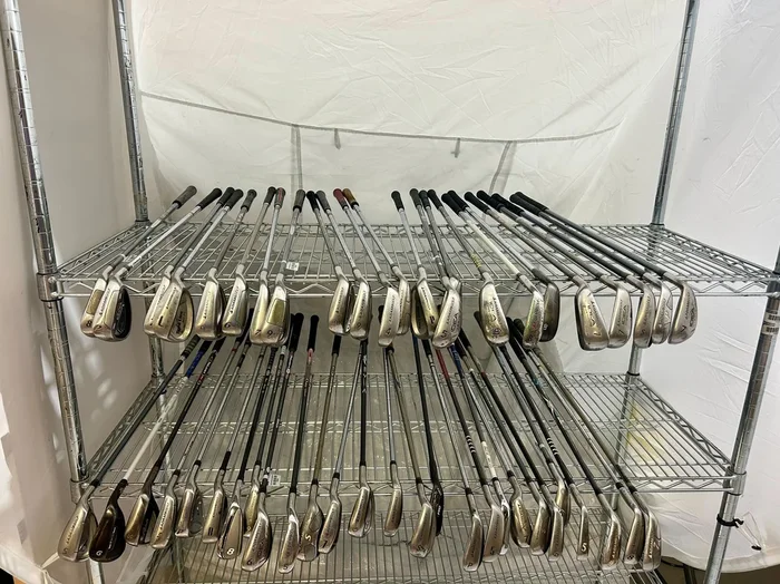 Wholesale Lot of 50 Golf Clubs – Right and Left handed – Adams Irons and Wedges