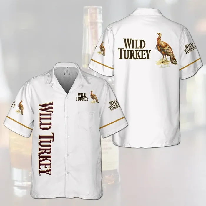 Wild Turkey All Over Print 3D Hawaiian Shirt- For men and women – Fanshubus – Fanshubus.com