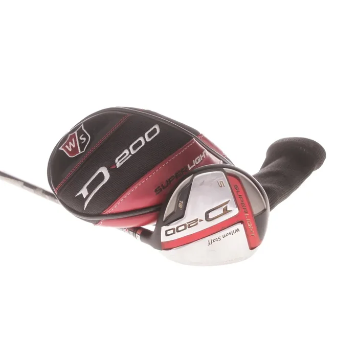 Wilson D-200 Graphite Men’s Right Fairway 5 Wood 18 Degree Regular – UST Mamiya Elements Chrome 49 FR