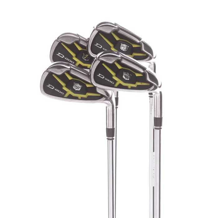 Wilson D200 Steel Men’s Right Irons 6-9 Uniflex – Wilson